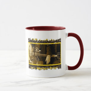 Beunruhigte Grenze - 2 versahen Wecker-Tasse mit Tasse