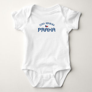 Beunruhigte Prag Tschechische Republik (Praha) Baby Strampler