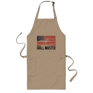 Beunruhigte Schürze der amerikanischen GRILLEN   G