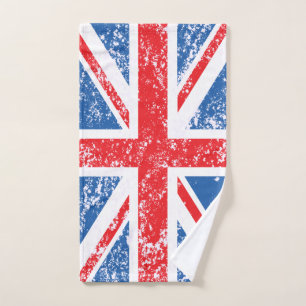 Beunruhigter Gewerkschafts-Jack/Flagge Handtuch