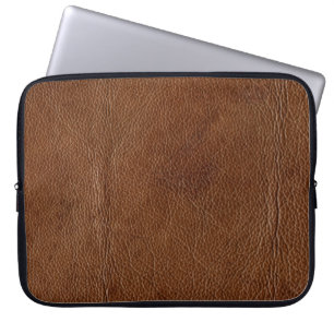 Beunruhigter Imitat Leder-Blick Laptopschutzhülle
