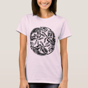 Beunruhigter keltischer Kreis T-Shirt