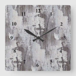 Beunruhigter Maui rehabilitierter Quadratische Wanduhr