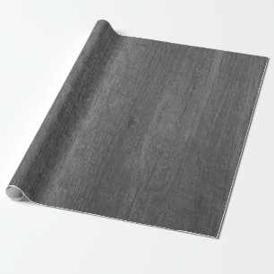 Beunruhigtes Land-dunkelgraues antikes hölzernes Geschenkpapier