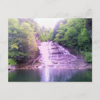 Beurre Chutes en Ithaca, NY Carte postale