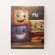 Beurre d'arachide et gelée Temps de jeu : Puzzle d