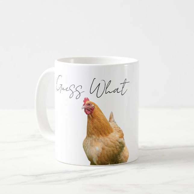 Beurre de poulet - Mug de café (Devant gauche)