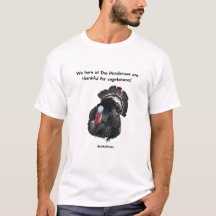 Beurre la dinde aime les végétariens T-shirt