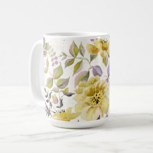 Beurre Rose sauvage jaune Mug