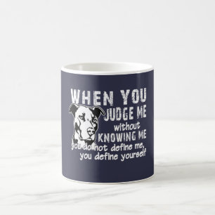 Beurteilen Sie mich nicht Kaffeetasse