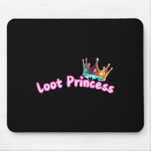 Beute Prinzessin Gamer Mädchen Lustig Cute Bequem Mousepad