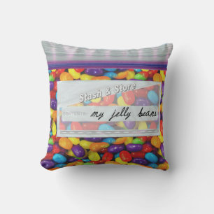 Beutel aus Candy Jelly Beans dekorative Keuchkisse Kissen
