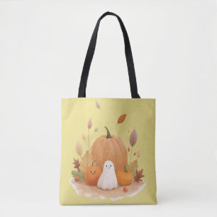 Beutel aus niedlichen Halloween-Kürbis Tasche
