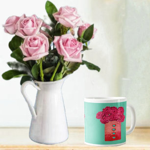 Beutel für Rose-II Jumbo-Tasse