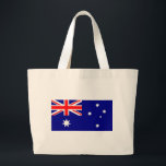 Beutel mit der Flagge Australiens Jumbo Stoffbeutel<br><div class="desc">Tragen Sie eine Touch australischen Stolzes überall mit unserer exklusiven Tasche mit der Flagge Australiens! Diese Tasche ist nicht nur ein funktionales Accessoire, sondern auch eine Feier des australischen Kulturerbes und Kulturstolzes. Das lebhafte Design zeigt die berühmte australische Fahne und macht diese Tasche zu einer einzigartigen und sinnvollen Präsentation Ihrer...</div>