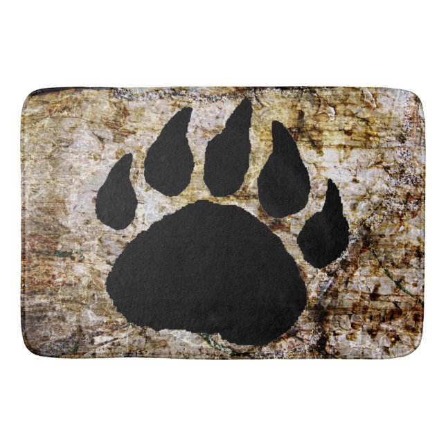 BEUTEL PAW DRUCKBAD MAT BADEMATTE (Vorderseite)
