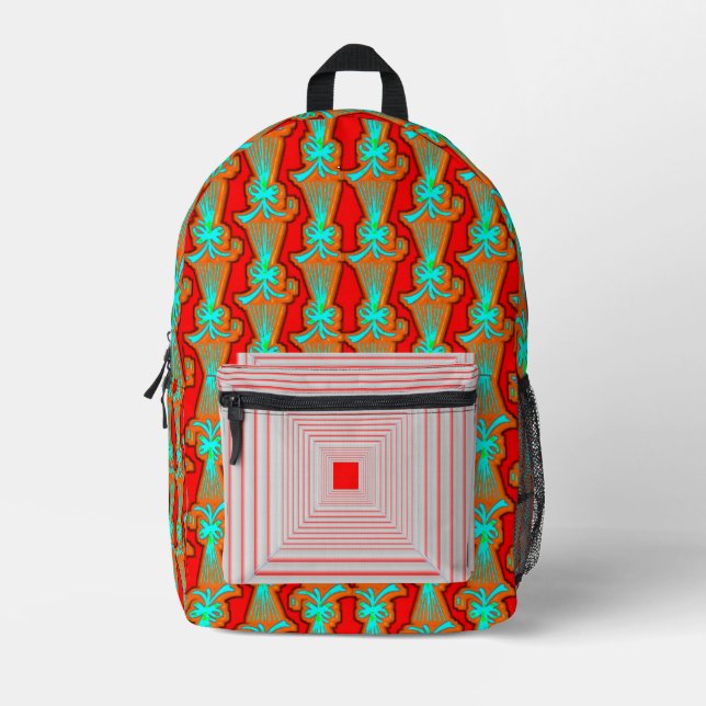 Beutel Typ: Druck Schneiden Rucksack Rucksack Leic (Vorderseite)
