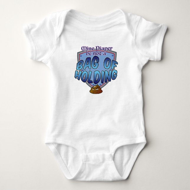 Beutel zum Haltbaren Baby-Bodysuit Baby Strampler (Vorderseite)