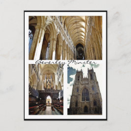 Beverley Minster [Postcard] v.3 Postkarte