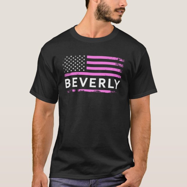 BEVERLY AMERICAN FLAG FOR BEVERLY T-Shirt (Vorderseite)