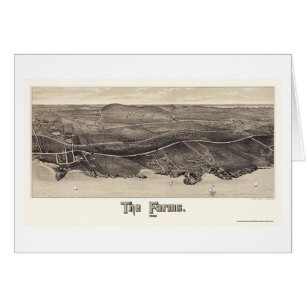 Beverly-Bauernhöfe, panoramische Karte MAs - 1886