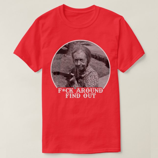 Beverly Hillbillies Granny Around Erfahren Sie meh T-Shirt (Design vorne)