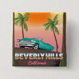 Beverly Hills California Button