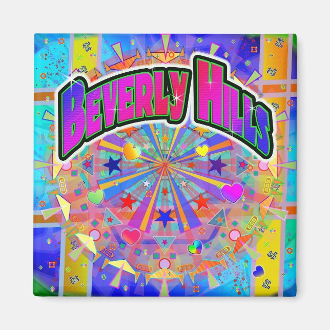 Beverly Hills Cosmic Unity Magnet (Vorne)