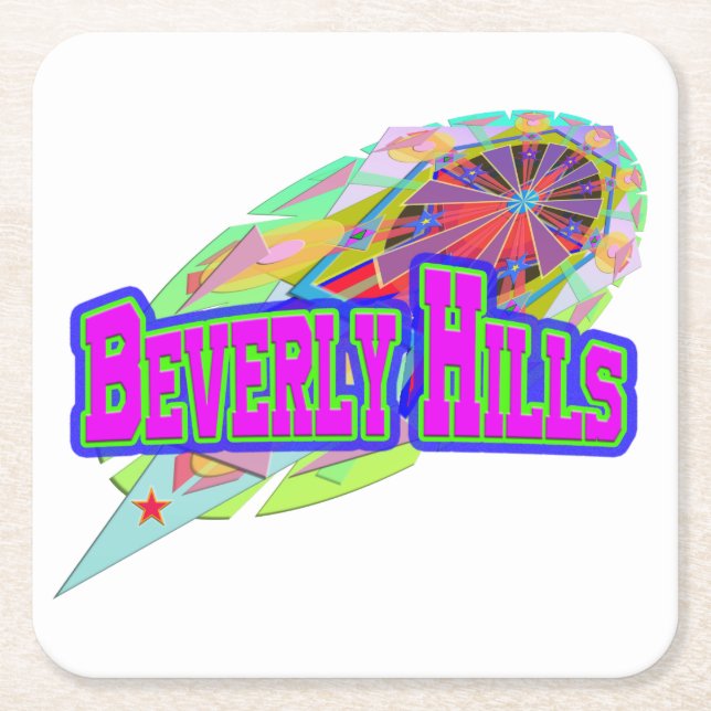Beverly Hills Future Untersetzer (Vorderseite)