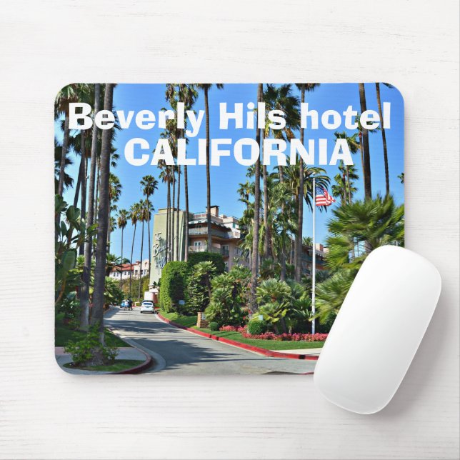 Beverly Hills Hotel ,Las Angeles Kalifornien Mousepad (Mit Mouse)