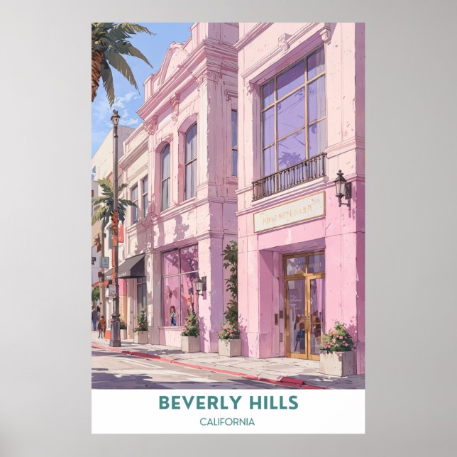 Beverly Hills, Kalifornien Poster (Vorne)