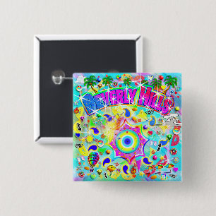 Beverly Hills Mystic Dance Button