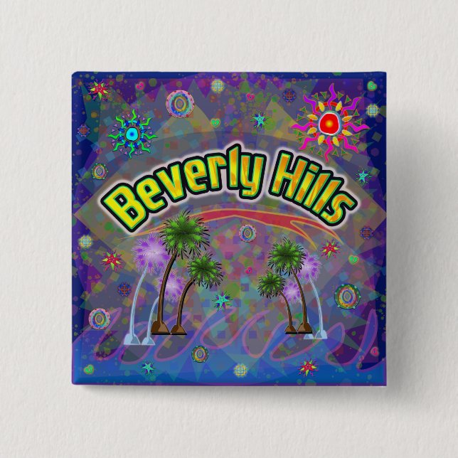 Beverly Hills Noble Voyage Button (Vorderseite)