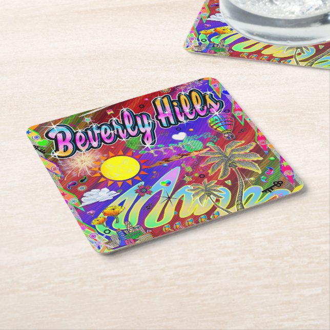 Beverly Hills Nu Era Untersetzer (angewinkelt)