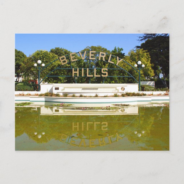 Beverly Hills Postcard Postkarte (Vorderseite)