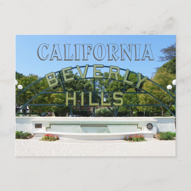 Beverly Hills Postcard! Postkarte (Vorderseite)
