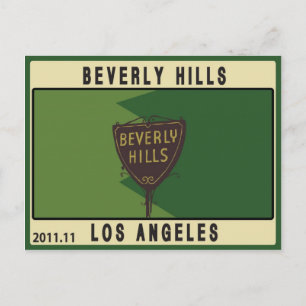 Beverly Hills Postkarte