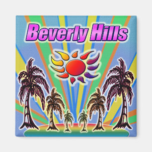 Beverly Hills Summer Liebe Magnet