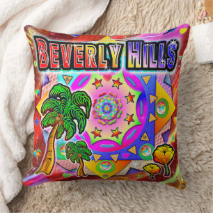 Beverly Hills Tropical Friends Pillow Kissen