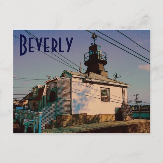 Beverly (MA) Postkarte (Vorderseite)