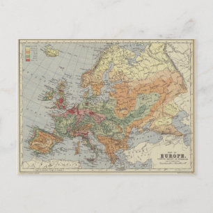 Bevölkerungsdichte   Europäische Karte