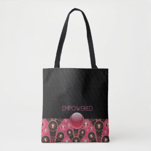 BEVOLLMÄCHTIGTE - Schwarzes, Lachs - Handtasche