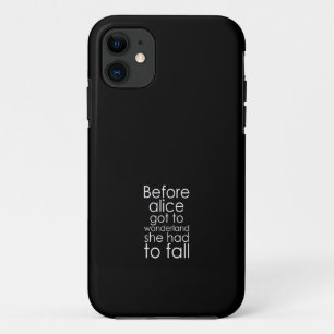 bevor Alice got, Wunderland sie fallen musste Case-Mate iPhone Hülle