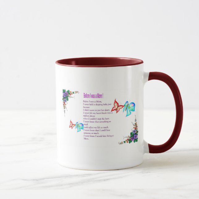 bevor ich eine Mamma war, Tasse (Rechts)