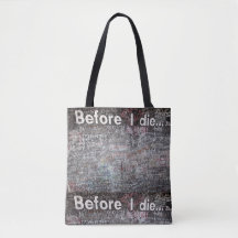 Bevor ich Tasche die