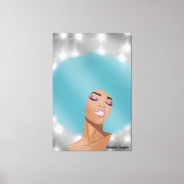 Bewachte Leinwand (Vorderseite)