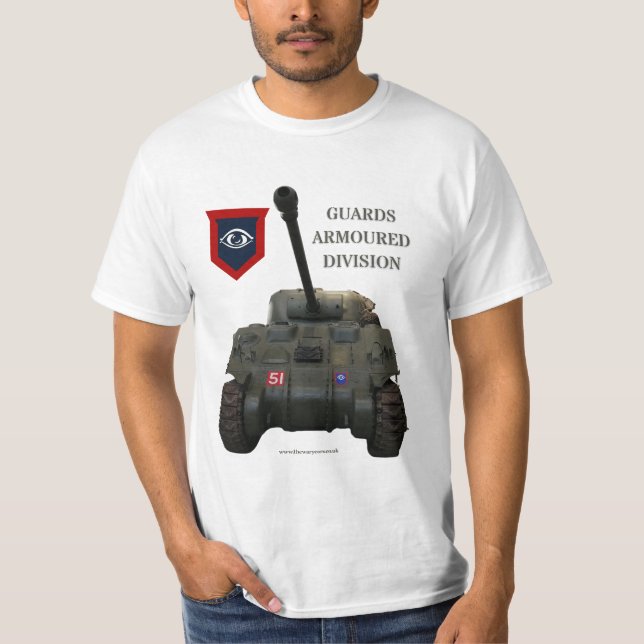 Bewachung gepanzert Abteilung T-Shirt (Vorderseite)