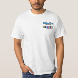 Bewaffnete Kraft-Expeditionsmedaille CIB-GRUNZEN T-Shirt