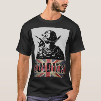 Bewaffneter T - Shirt des Vereinigten Königreichs