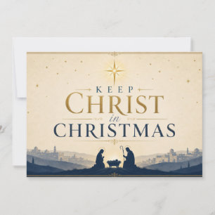 Bewahre Christus in Weihnachten Moderne christlich